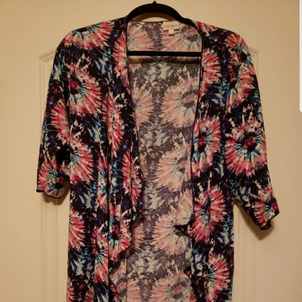Tie dye shirley lularoe